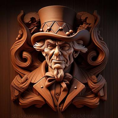 3D model uncle sam (STL)